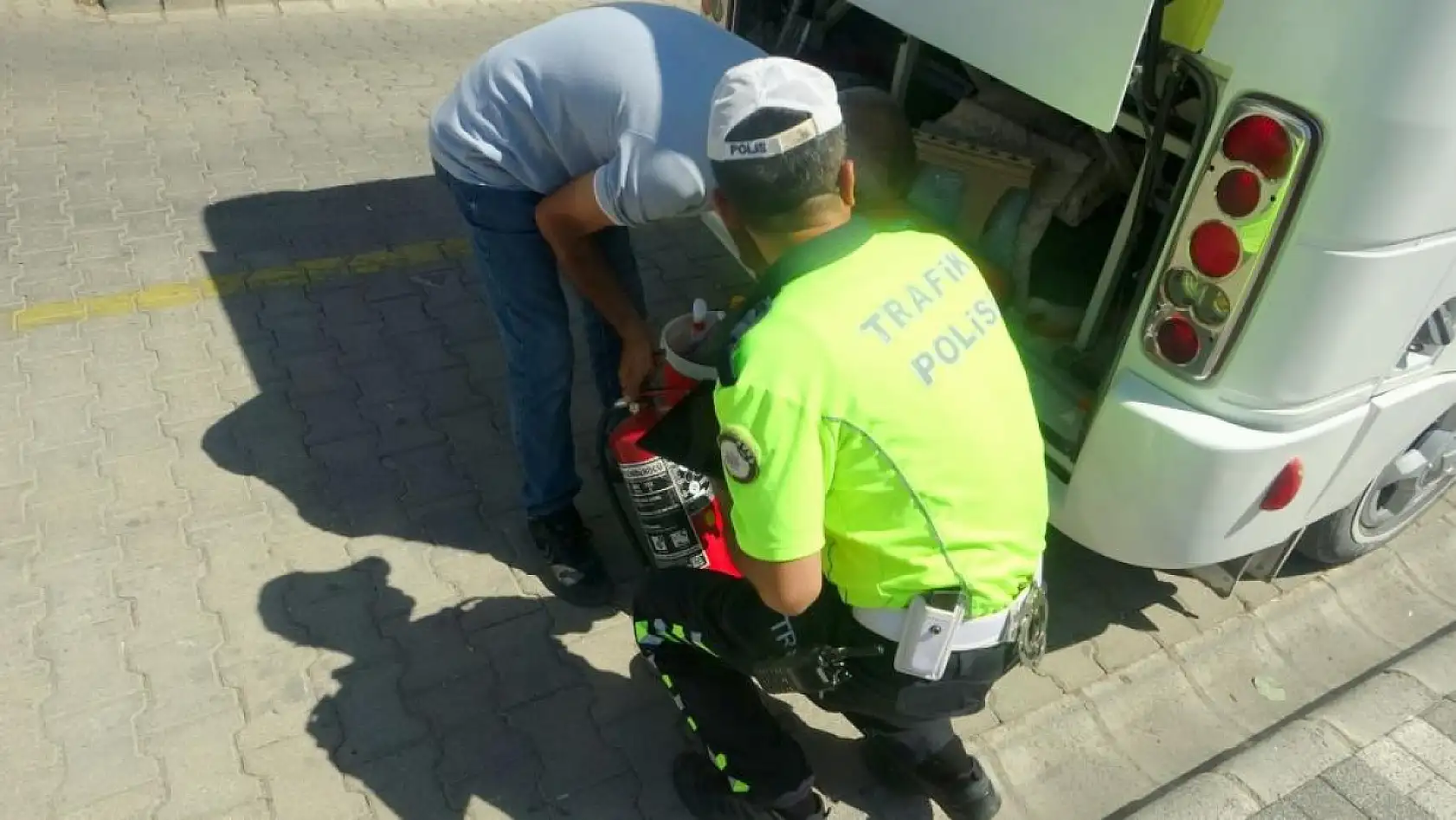 Menteşe'de okul servisleri denetleniyor