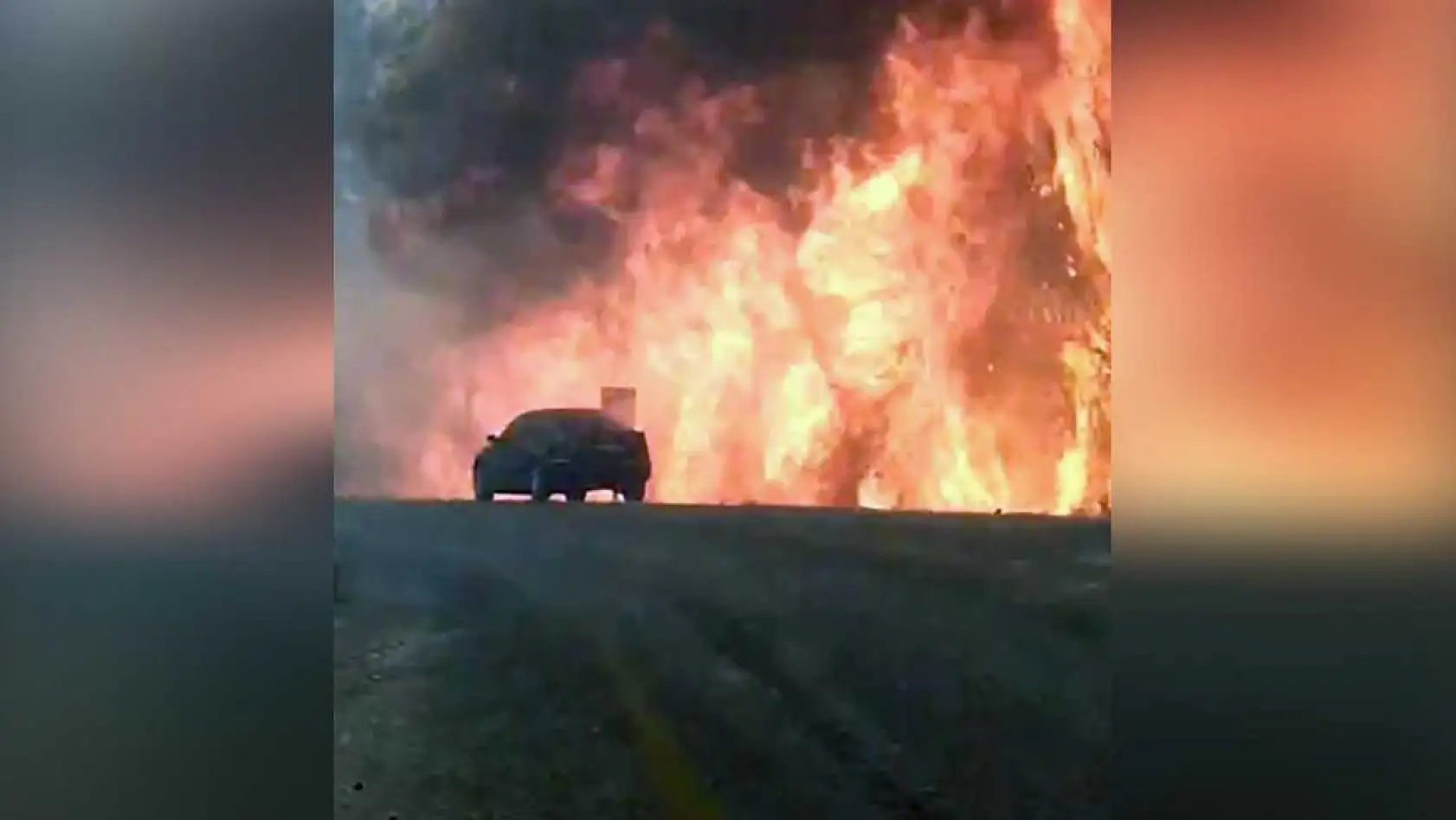 Muğla'da Yangın Korkusu: Araç Alevler Arasında Kaldı!