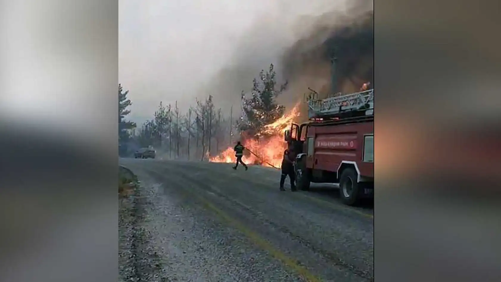 Muğla'da Yangın Korkusu: Araç Alevler Arasında Kaldı!