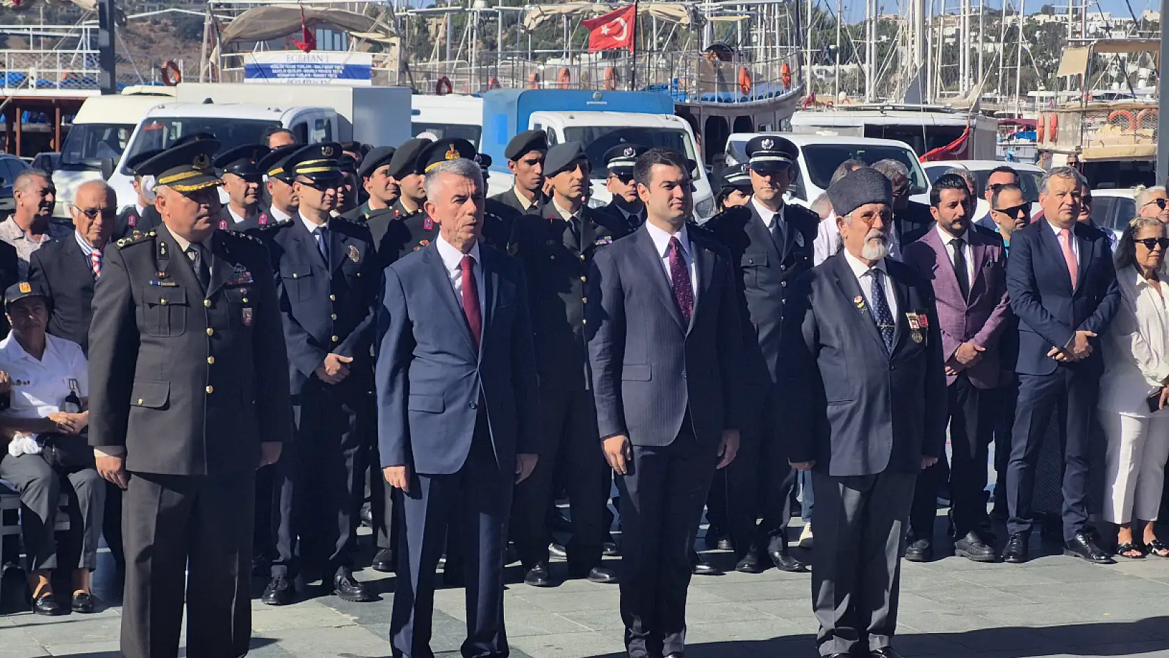 Gaziler Günü Bodrum'da tören ve ziyaretlerle kutlandı