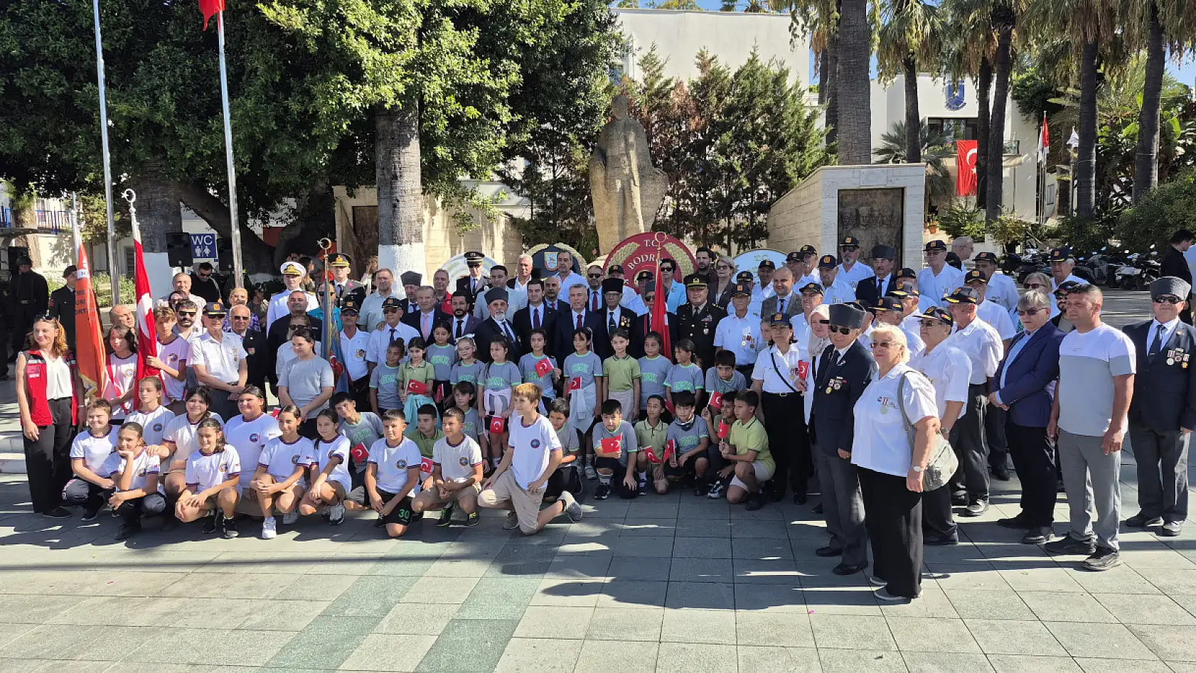 Gaziler Günü Bodrum'da tören ve ziyaretlerle kutlandı