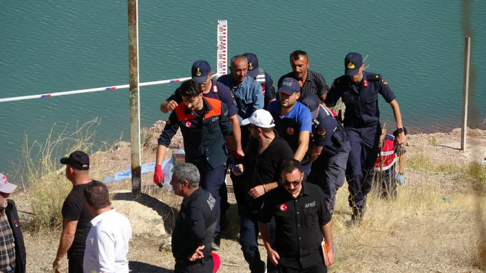 Burdur'da barajda kaybolan emekli polisin cansız bedenine ulaşıldı