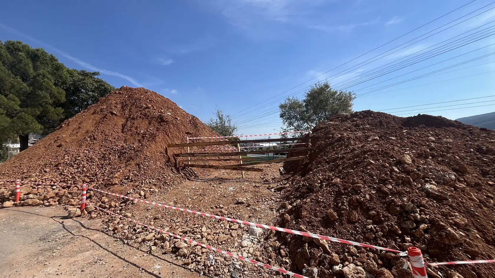 Muğla'da su deposu çalışmalarında tarihi eserler bulundu, alan koruma altına alındı