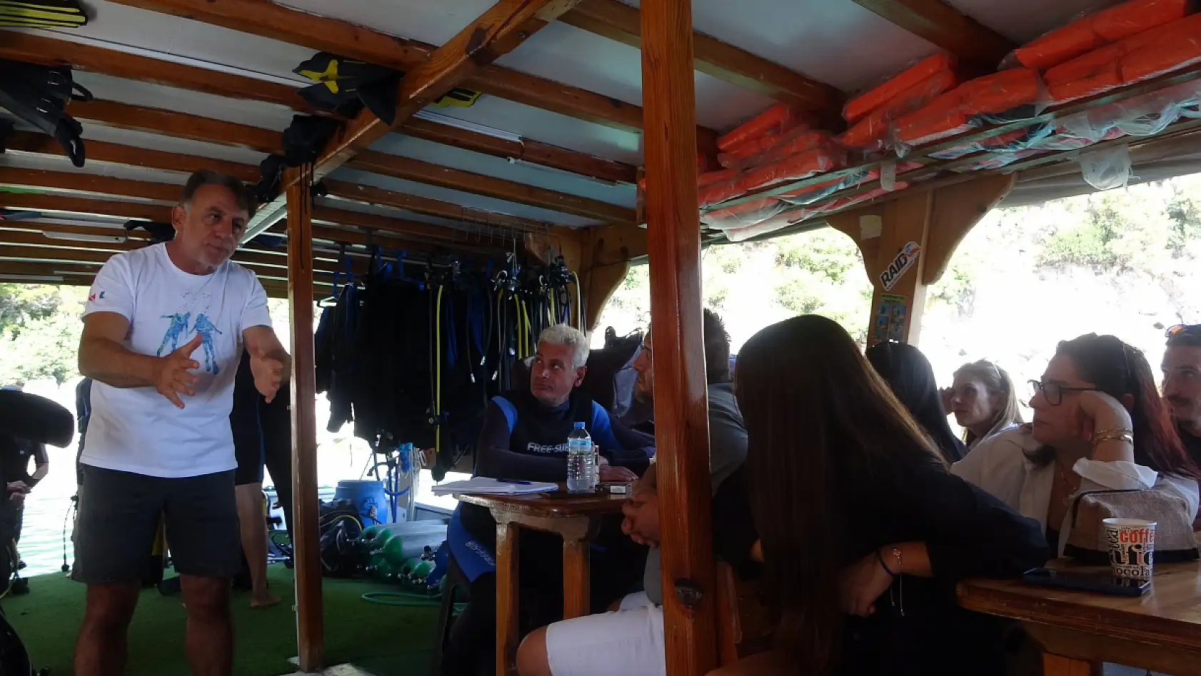 Marmaris'te dalış turizmine yoğun ilgi