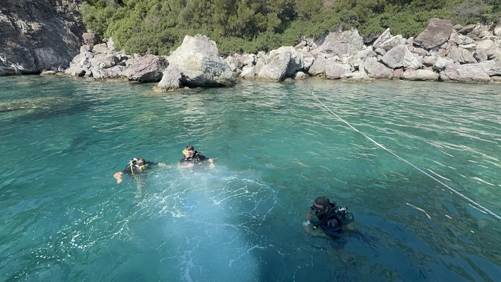 Marmaris'te dalış turizmine yoğun ilgi