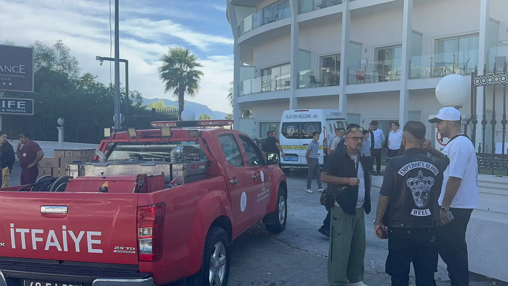 Marmaris'te otelde patlama: 3 yaralı