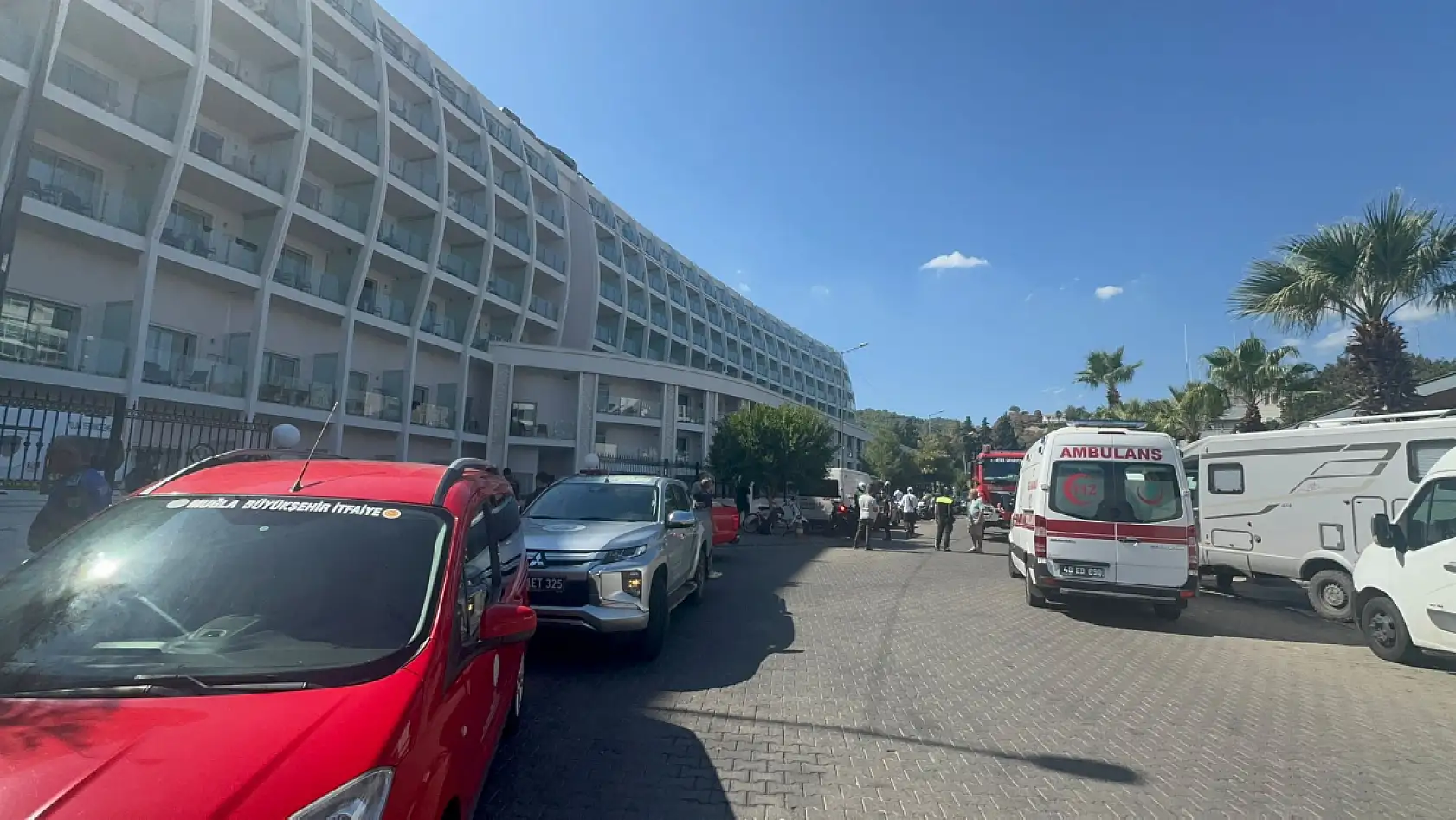 Marmaris'te otelde patlama: 3 yaralı