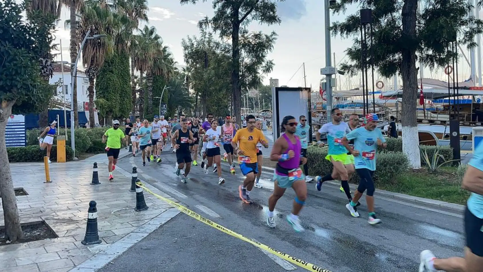 Bodrum'da yarı maraton heyecanı yaşandı