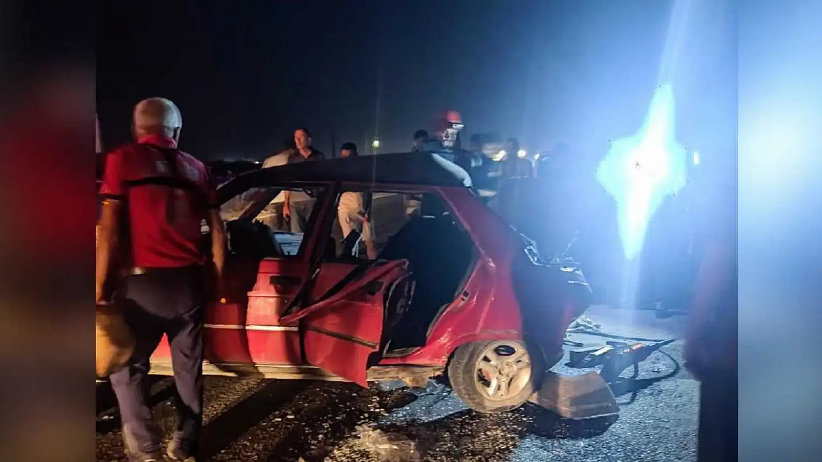 Feci Kaza: 1 Kişi Hayatını Kaybetti, 4 Yaralı