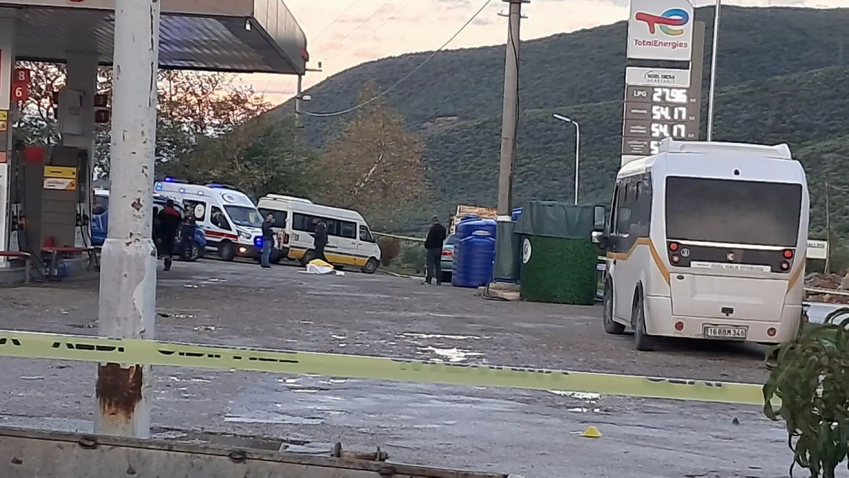 Benzinlikte silahlı çatışma: 1 ölü, 1 yaralı