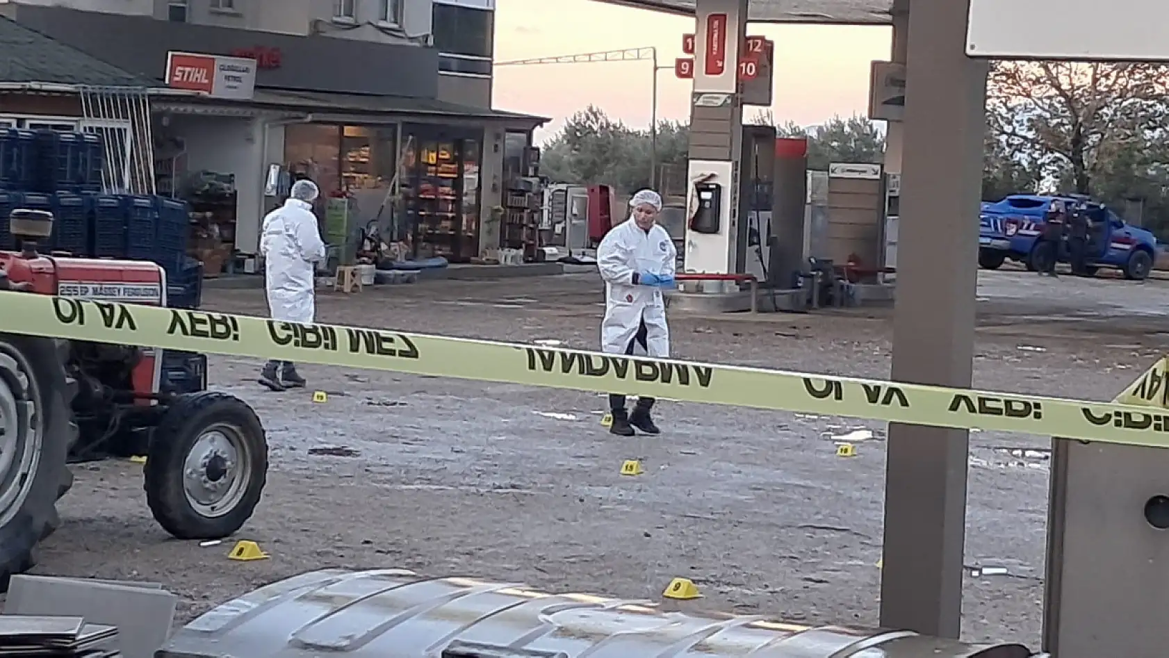 Benzinlikte silahlı çatışma: 1 ölü, 1 yaralı