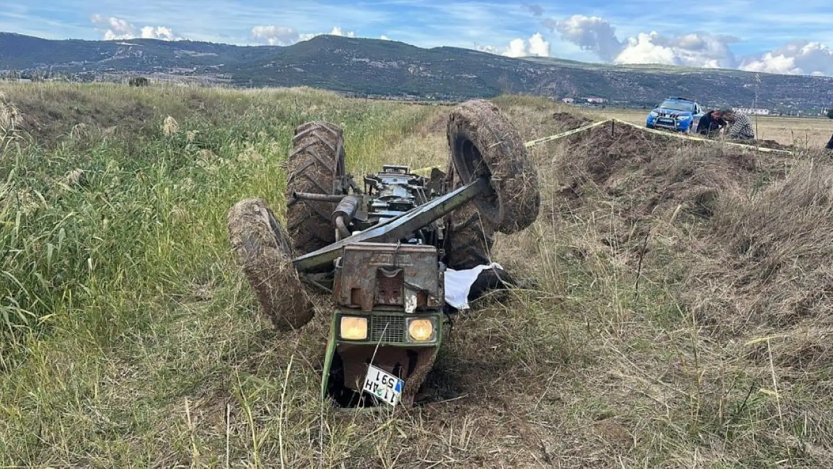 Feci traktör kazası: 78 yaşındaki çiftçi hayatını kaybetti