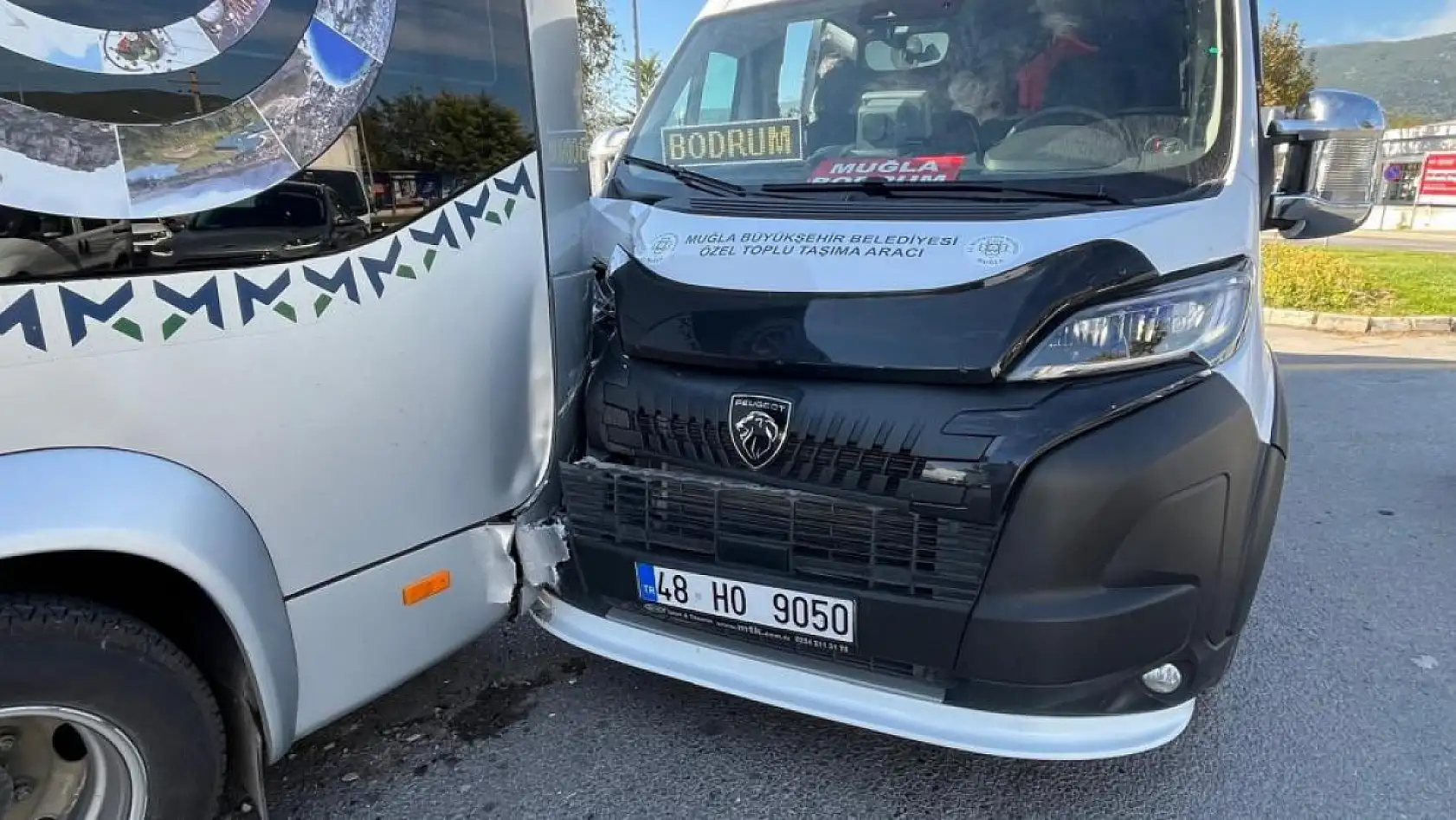 Menteşe'de zincirleme trafik kazası