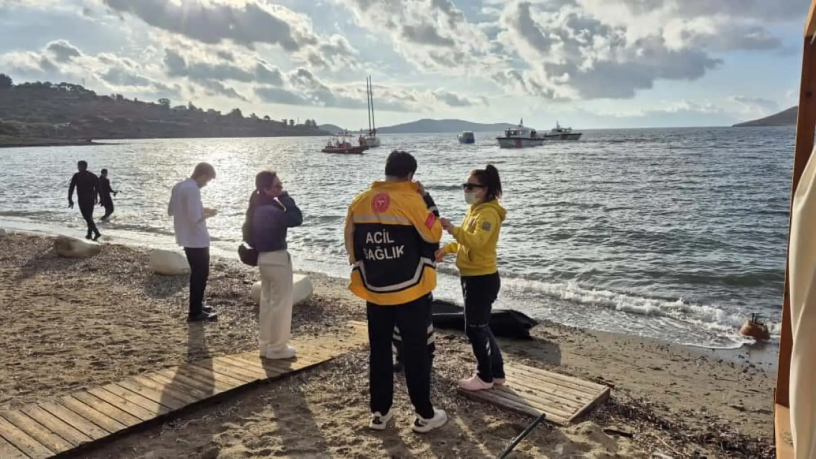 Bodrum 'da düzensiz göçmenleri taşıyan tekne battı: 7 ölü