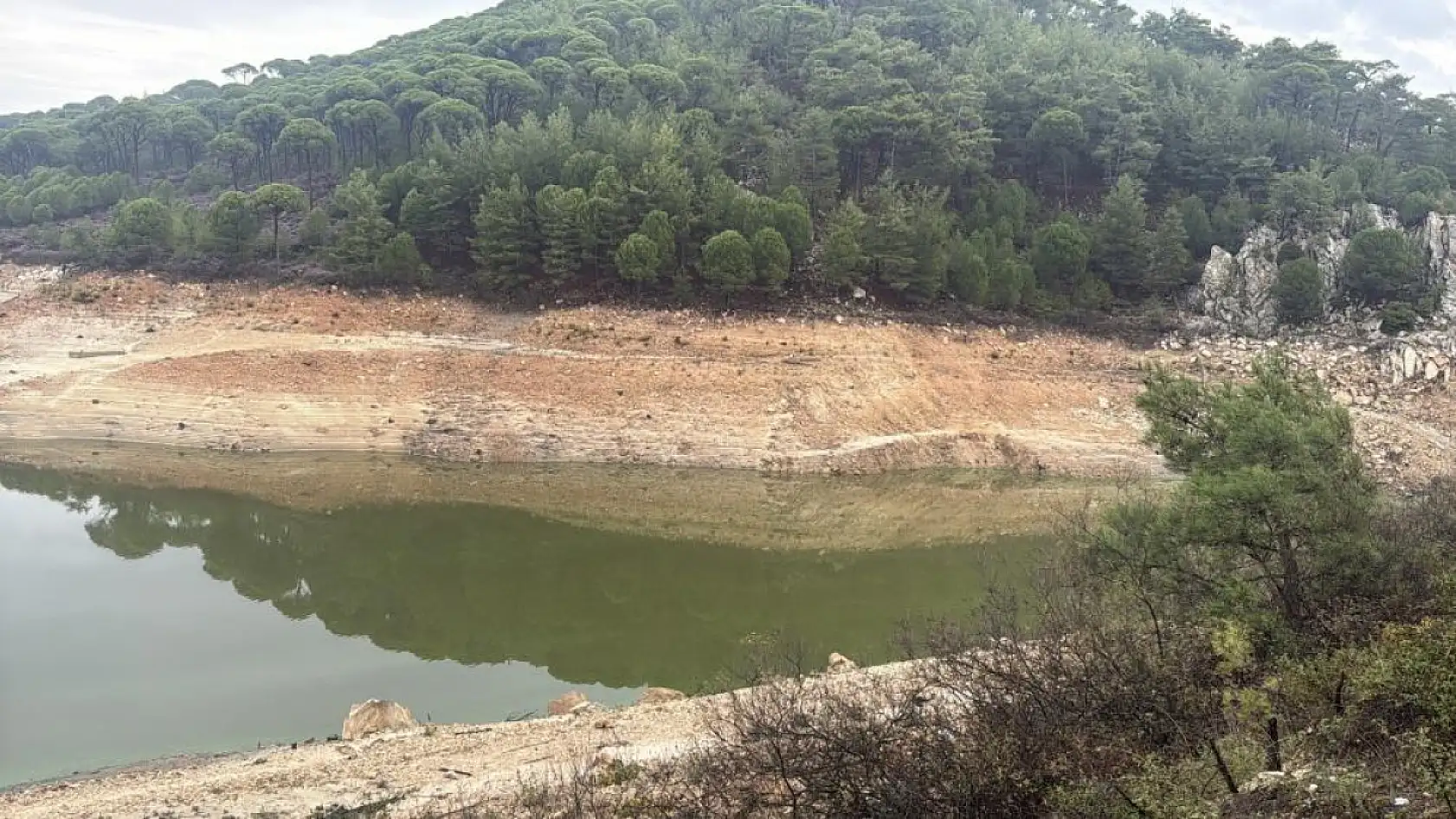 Bodrum'da su alarmı: Barajlar kritik seviyede