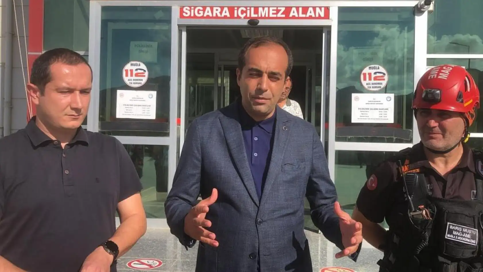 Datça Devlet Hastanesi'nde HAP tatbikatı yapıldı
