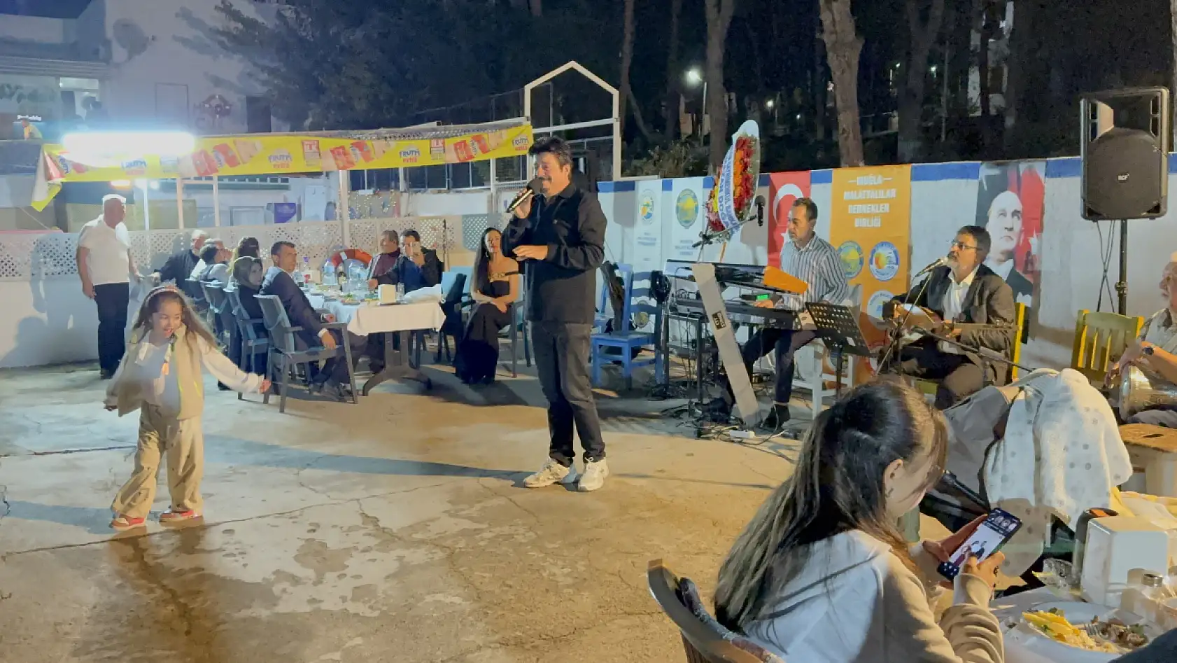 Bodrum'da Malatyalılar gecesi renkli görüntülere sahne oldu