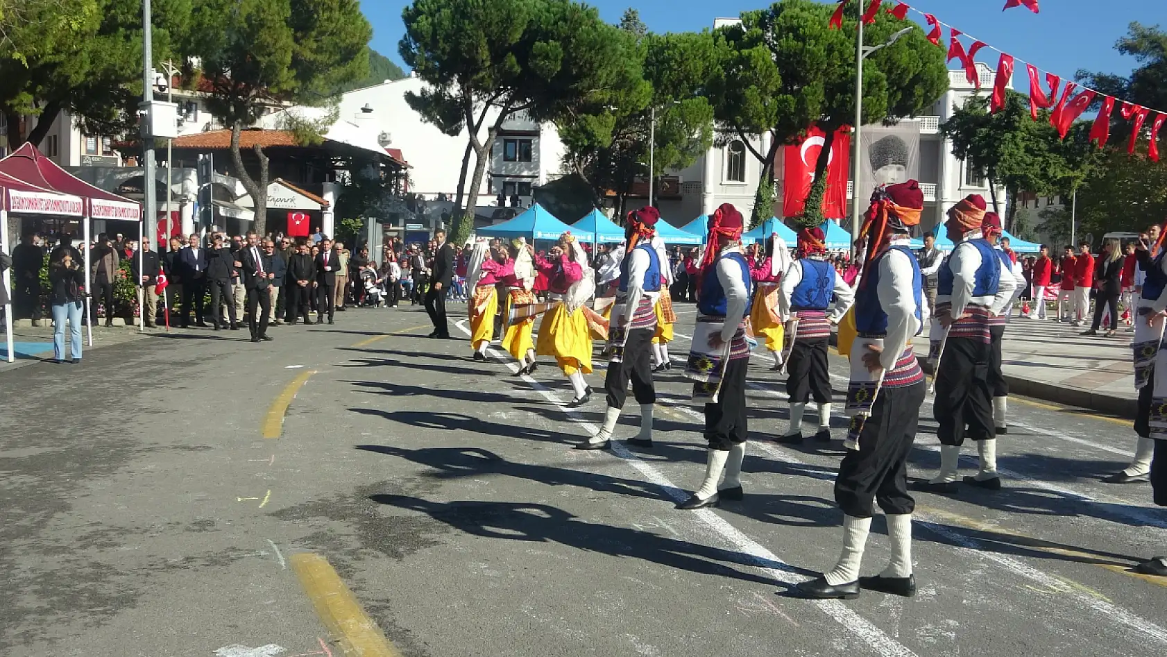29 Ekim Cumhuriyet Bayramı Muğla'da coşkuyla kutlandı