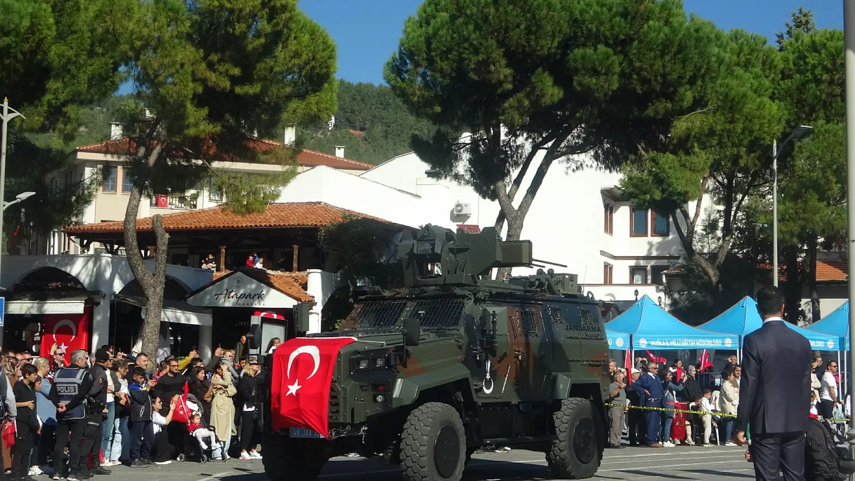 29 Ekim Cumhuriyet Bayramı Muğla'da coşkuyla kutlandı