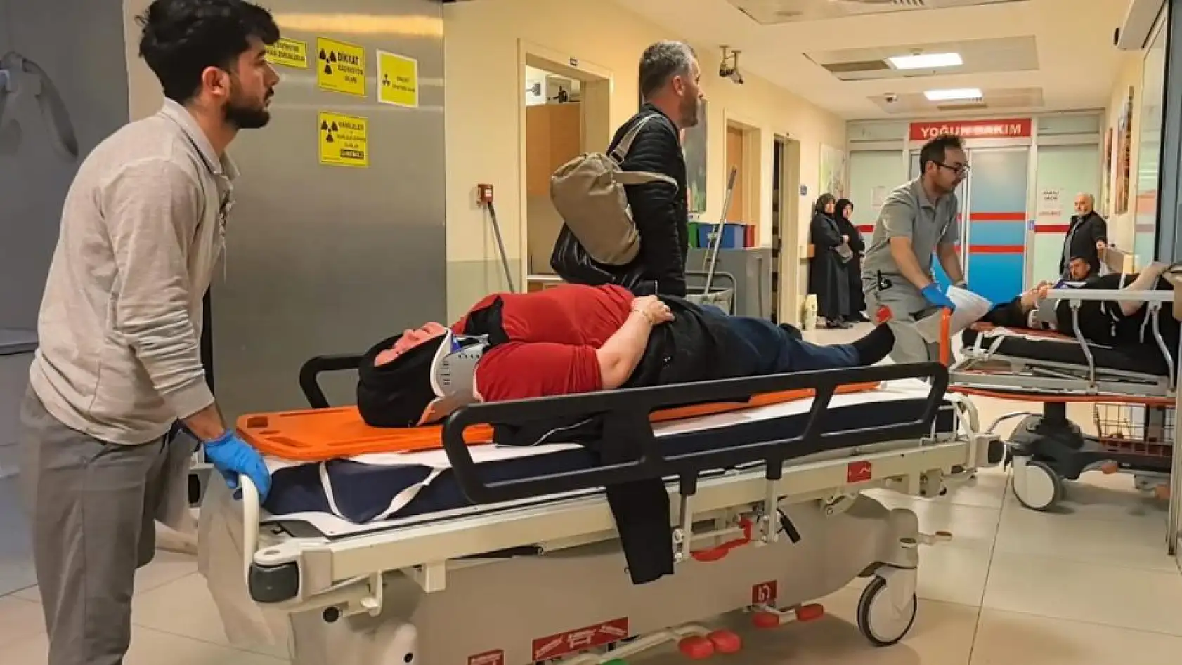 Çarpışmanın etkisiyle kanala uçtu