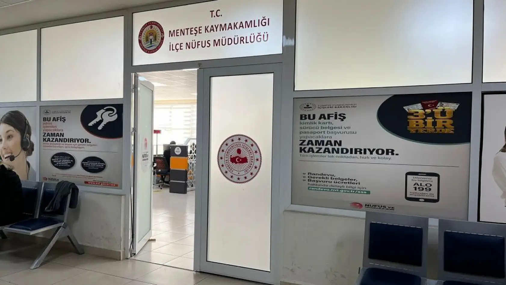 Menteşe'de ehliyet yoğunluğu olmadı: 2 bin 500 kişi hala eski tip ehliyet sahibi