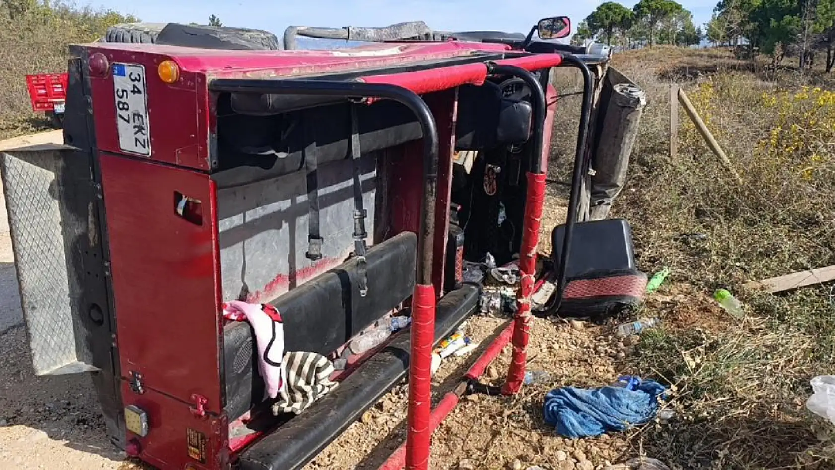 Safari araçları çarpıştı: Yaralı sayısı 11'e yükseldi