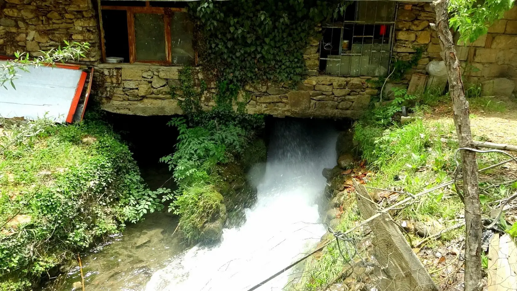 Muğla'da 300 yıllık su değirmeni hala çarklarını döndürüyor