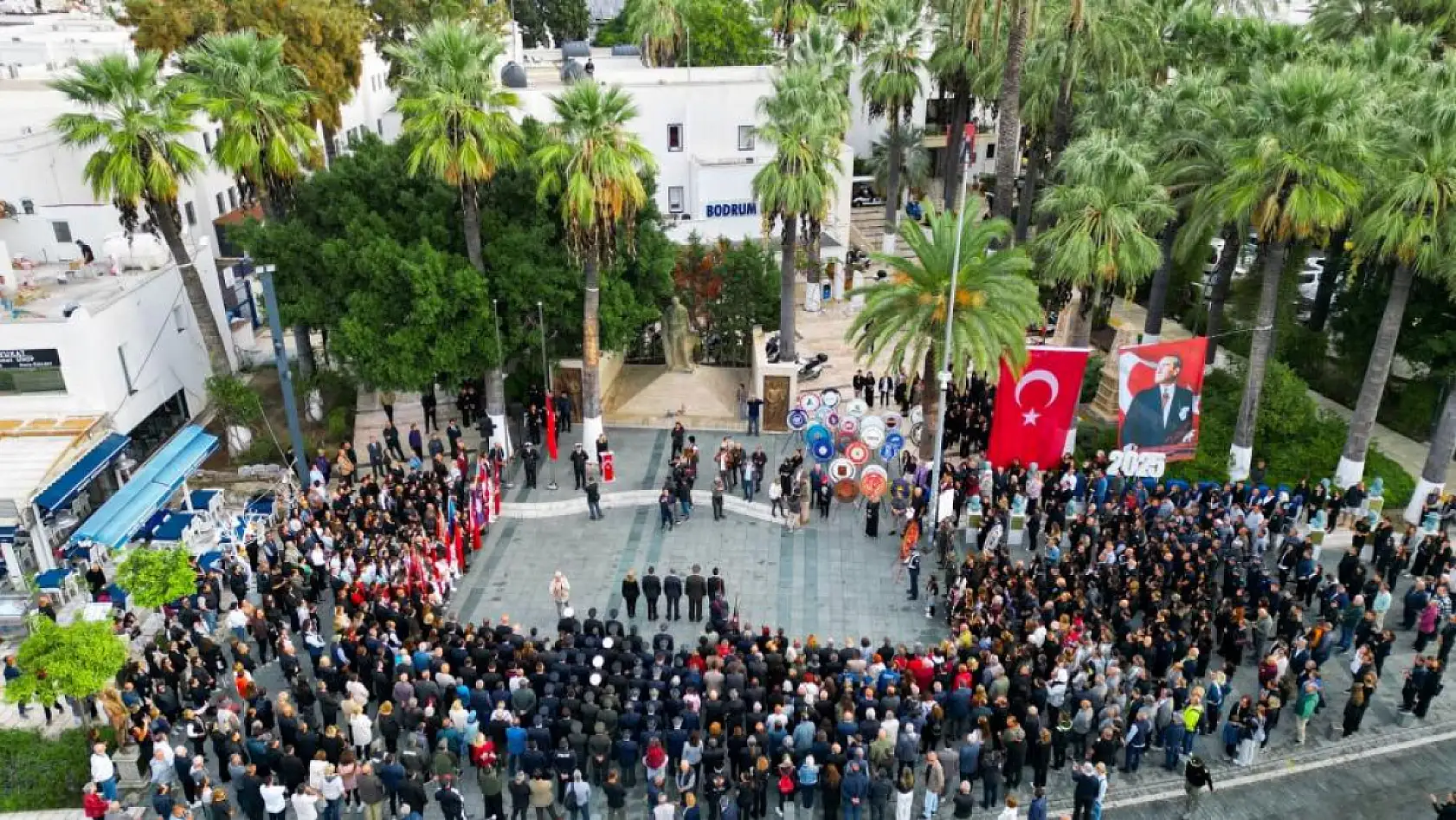 Bodrum'da Atatürk anıldı