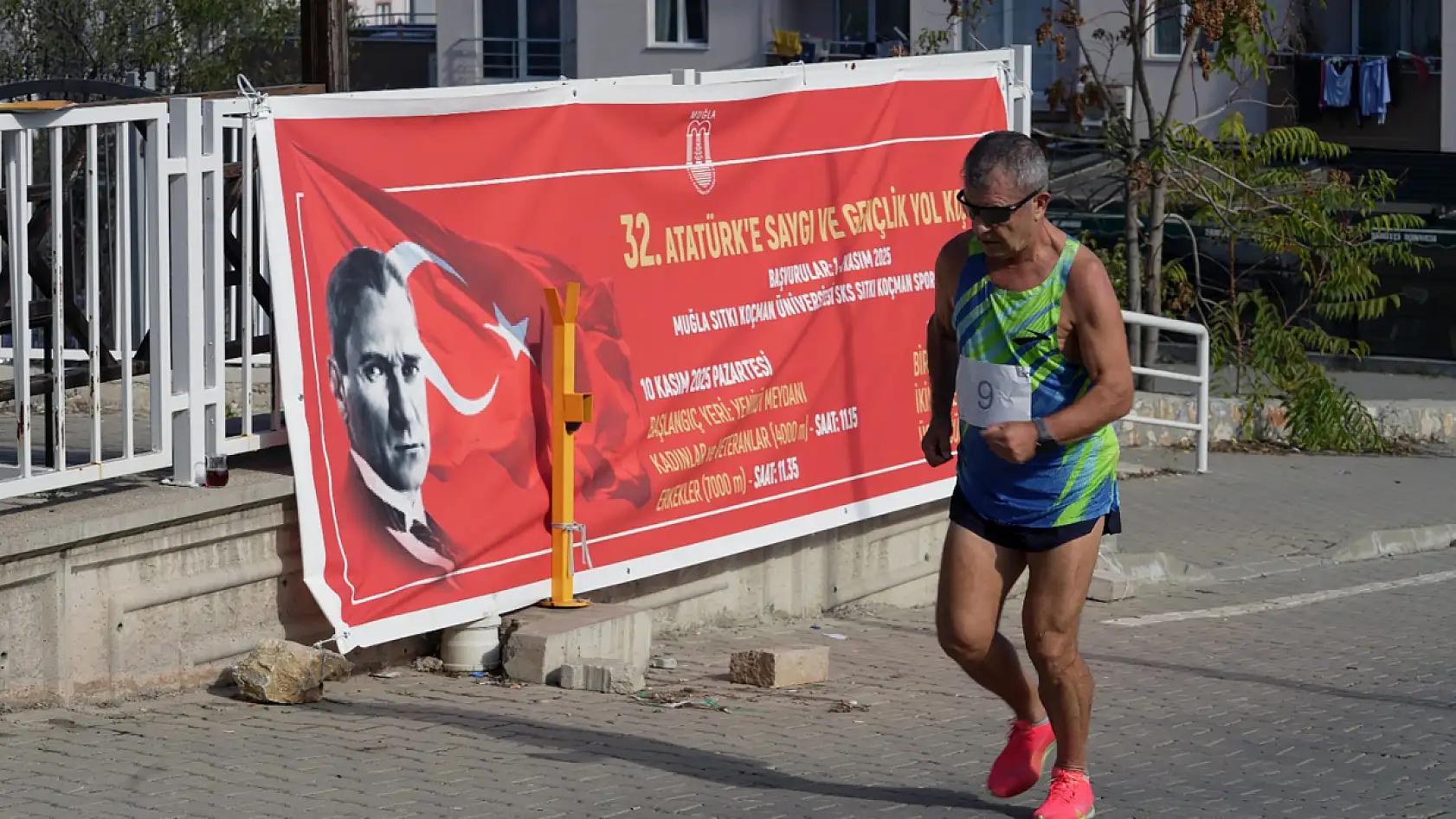 Muğla'da 'Atatürk'e Saygı Gençlik Koşusu' gerçekleşti