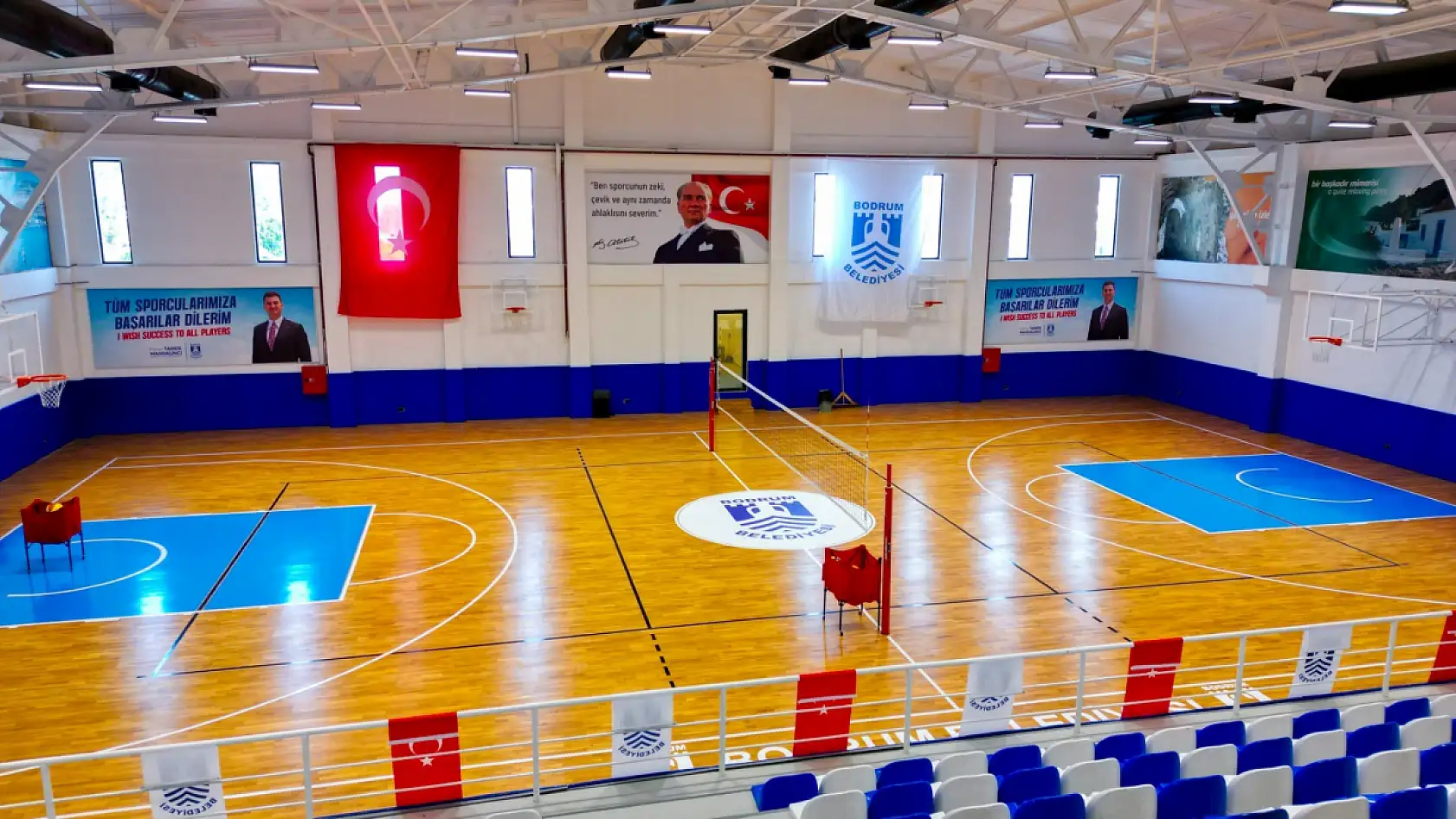 Bodrum'da Serbay Ilıcak Kültür ve Spor Kompleksi hizmete açıldı