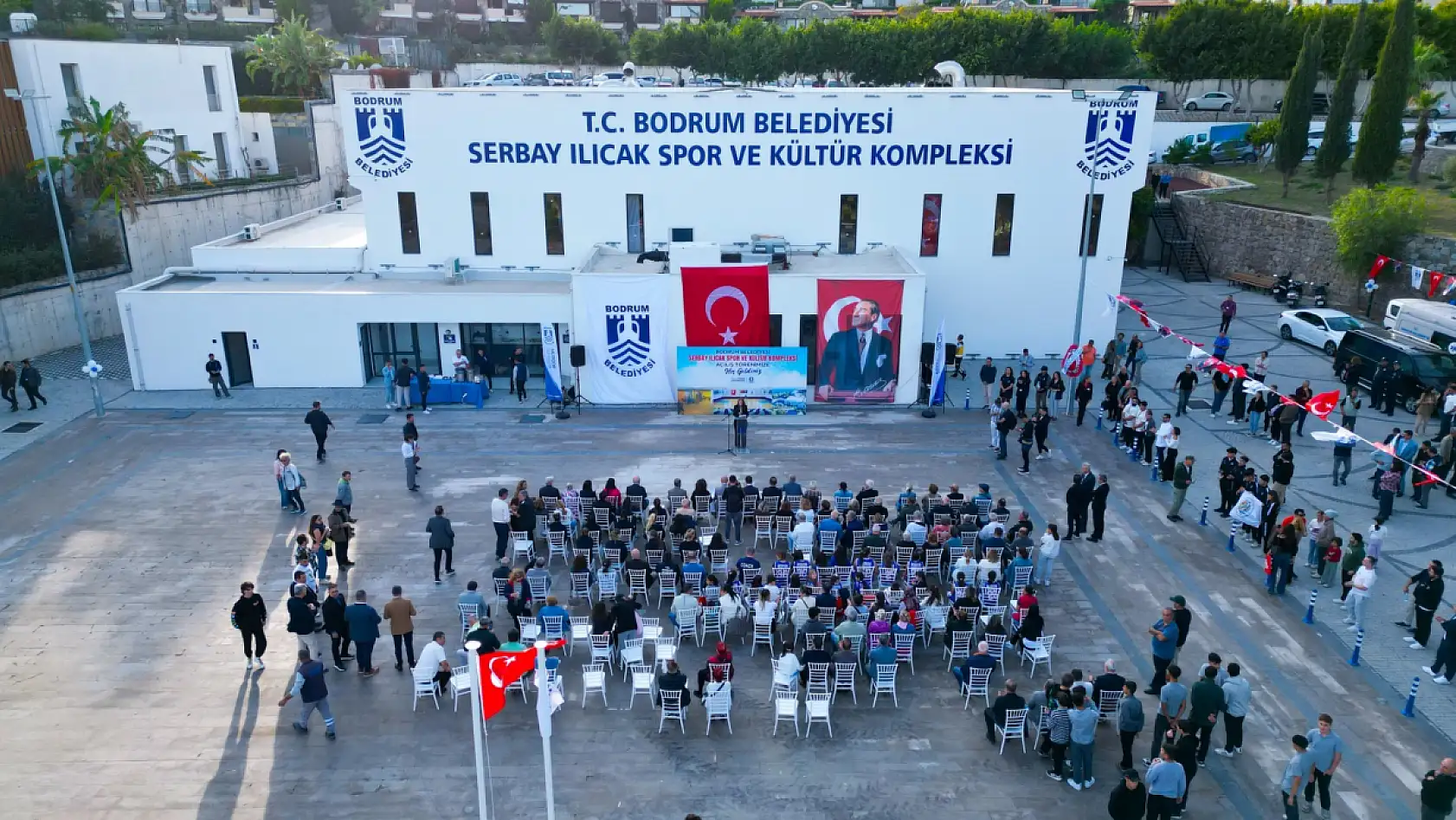 Bodrum'da Serbay Ilıcak Kültür ve Spor Kompleksi hizmete açıldı