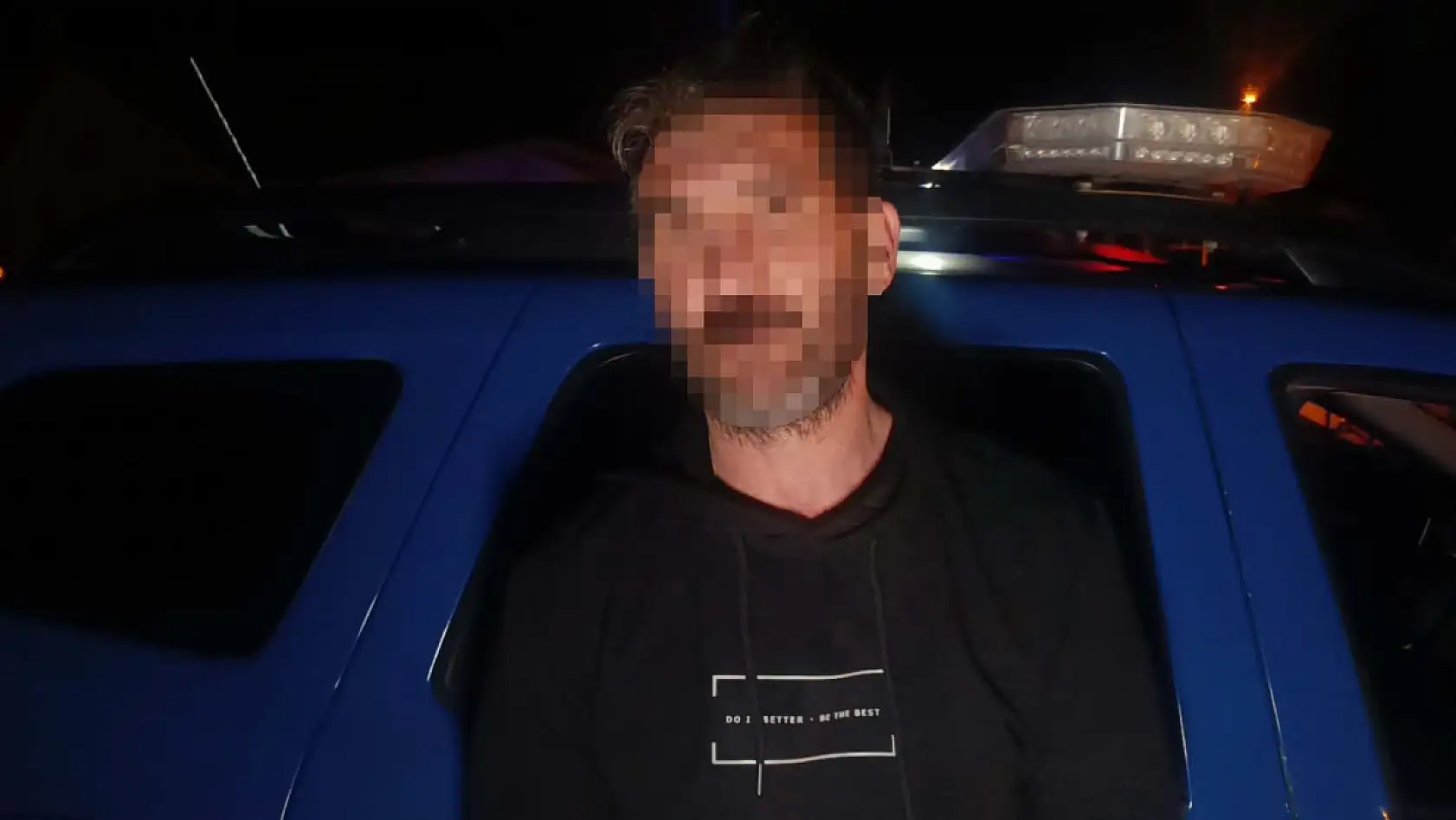 Sulama kanalına uçan araçtan ekipler kurtardı, alkolmetreyi üflemeyince ehliyetine el konuldu