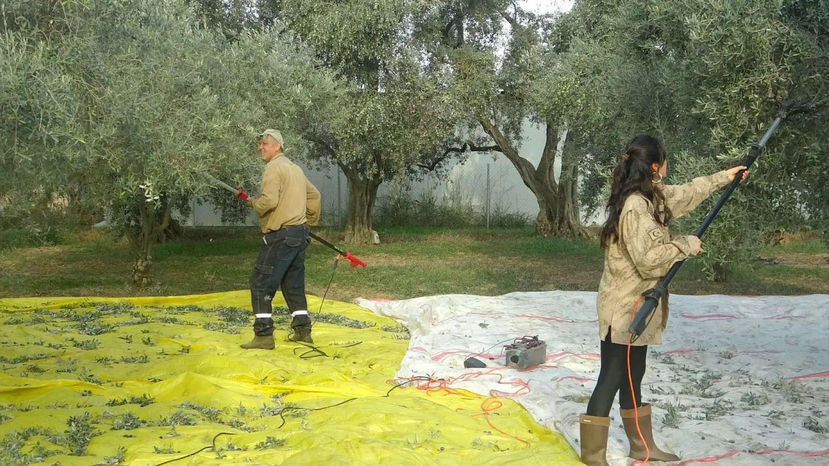 Yatağan'da genç kadın çiftçi huzuru toprakta buldu