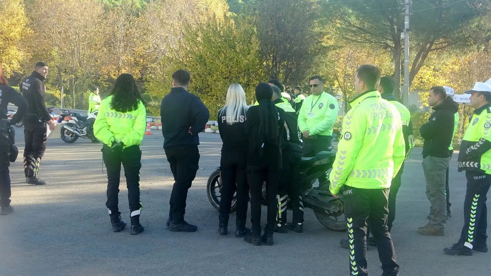 Muğla Emniyeti'nden Trafik Şube'ye 25 yeni 'Şahin' takviyesi