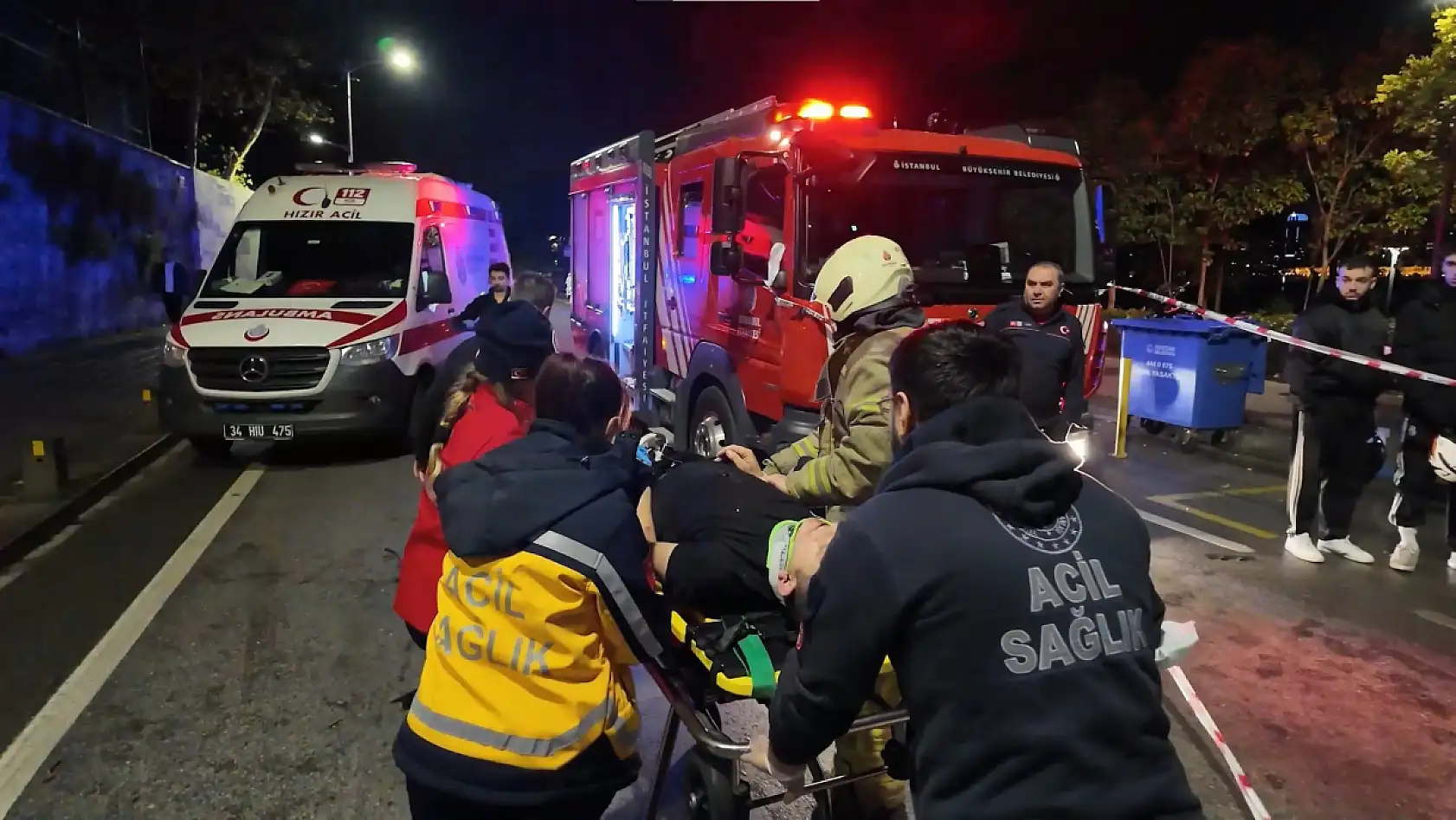 Zincirleme kaza: Tofaş marka araç hurdaya döndü