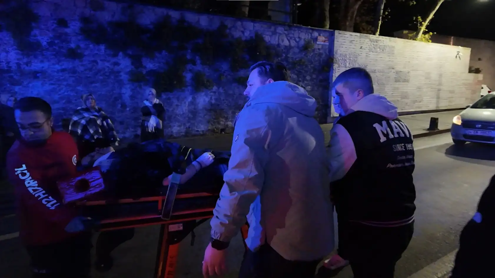 Zincirleme kaza: Tofaş marka araç hurdaya döndü