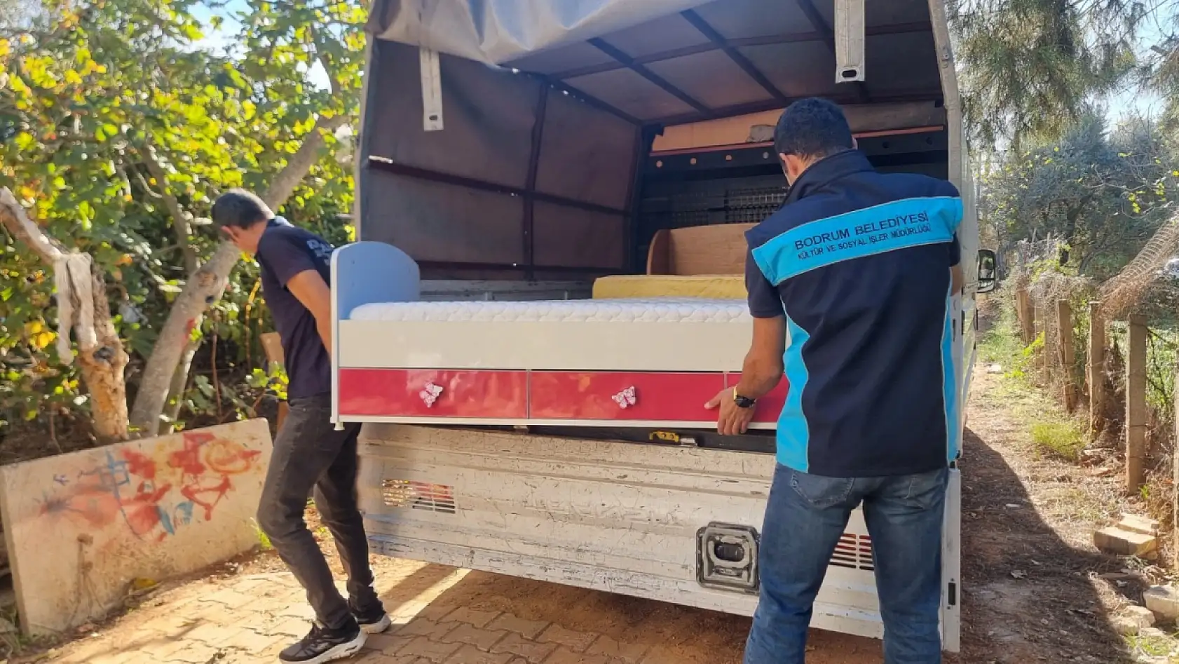 Bodrum'da 'Atma Paylaş Projesi' devam ediyor