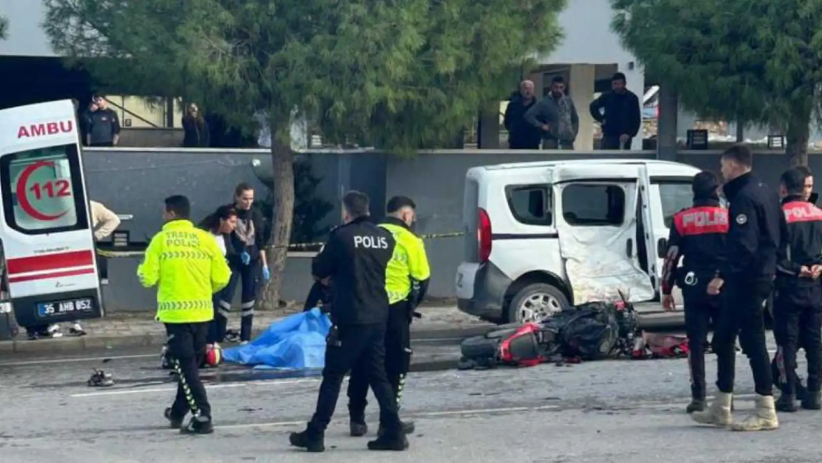 Feci Trafik Kazası: Motosiklet Sürücüsü Hayatını Kaybetti