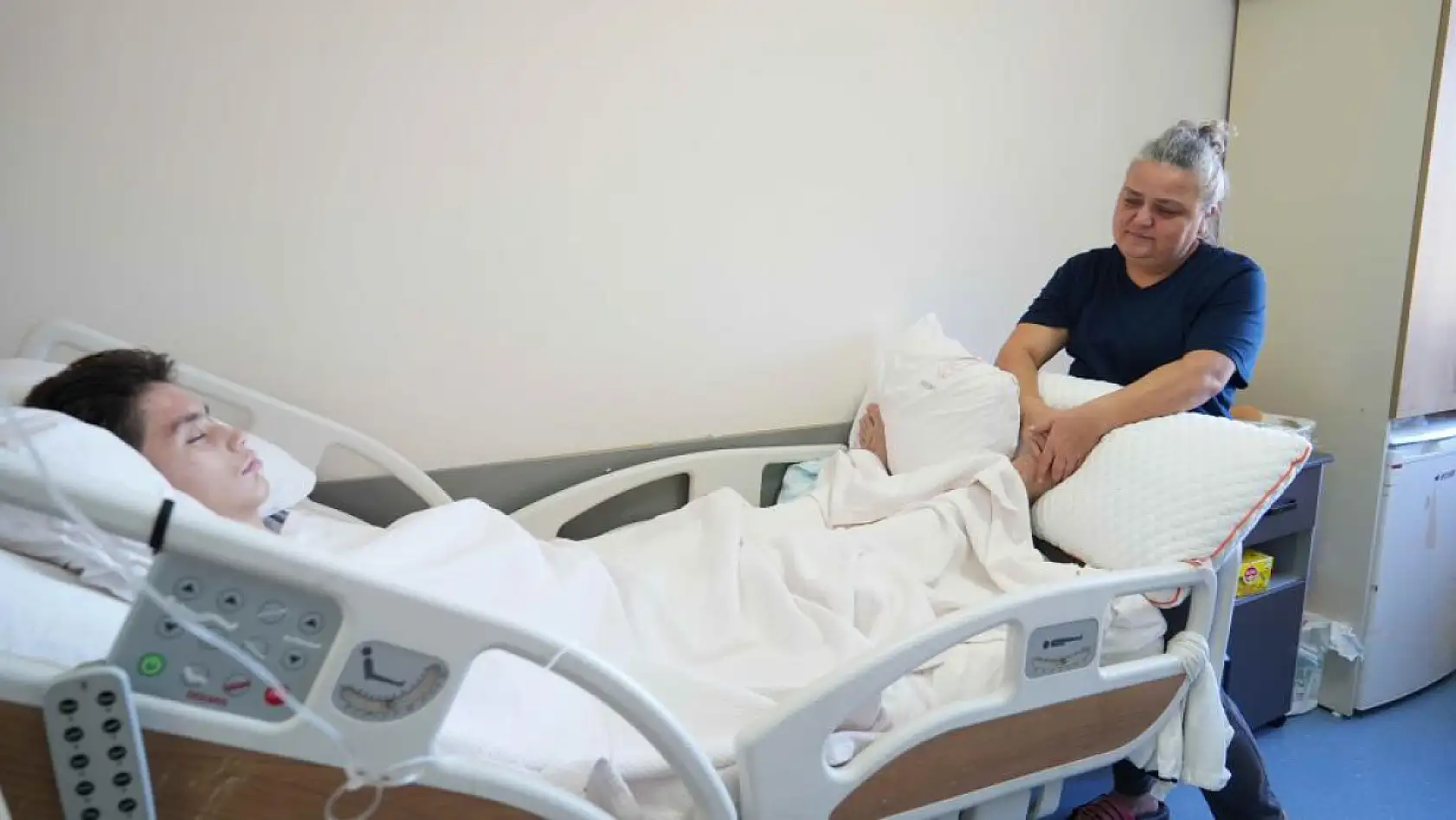 'Ayağıma Bastın' dayağı Murat'ı yatağa mahkum etti