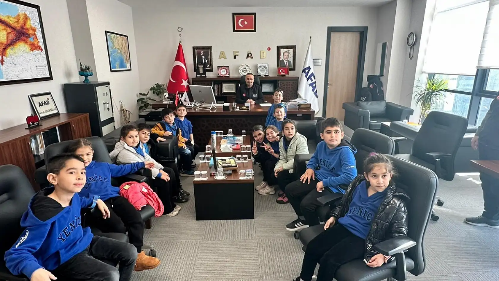 Muğla'da ilkokul öğrencilerine afet eğitimi verildi