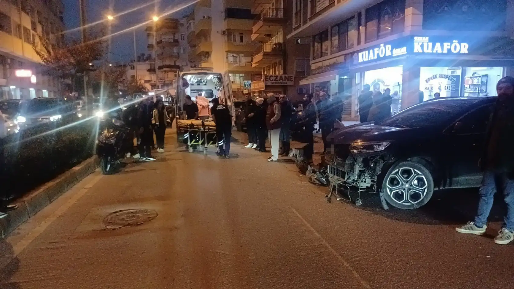Kaza yaptığı motosikletini yaptıramadan tekrar kaza yaptı
