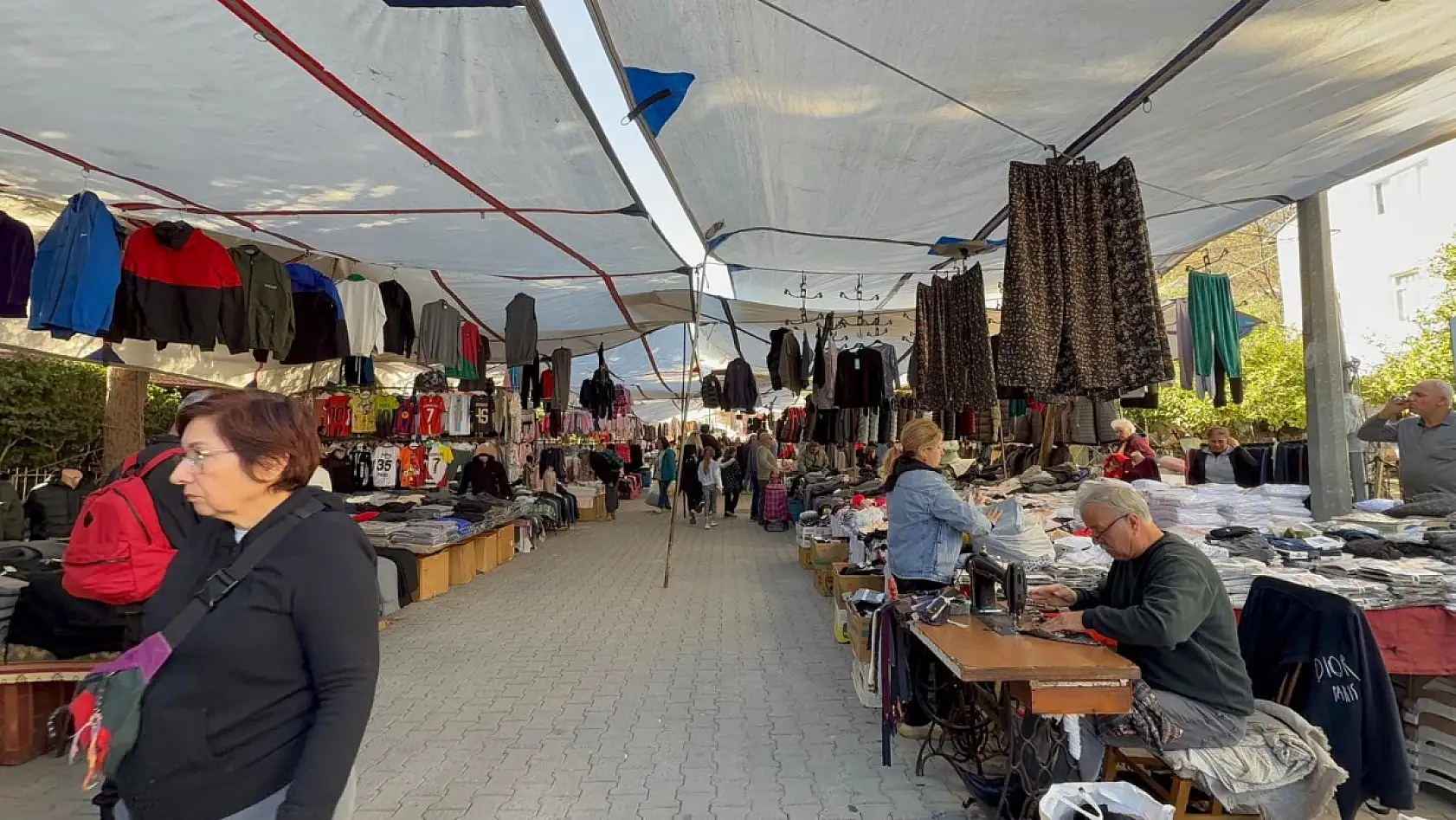 Datça Pazarı'nın değişmeyen yüzü oldu