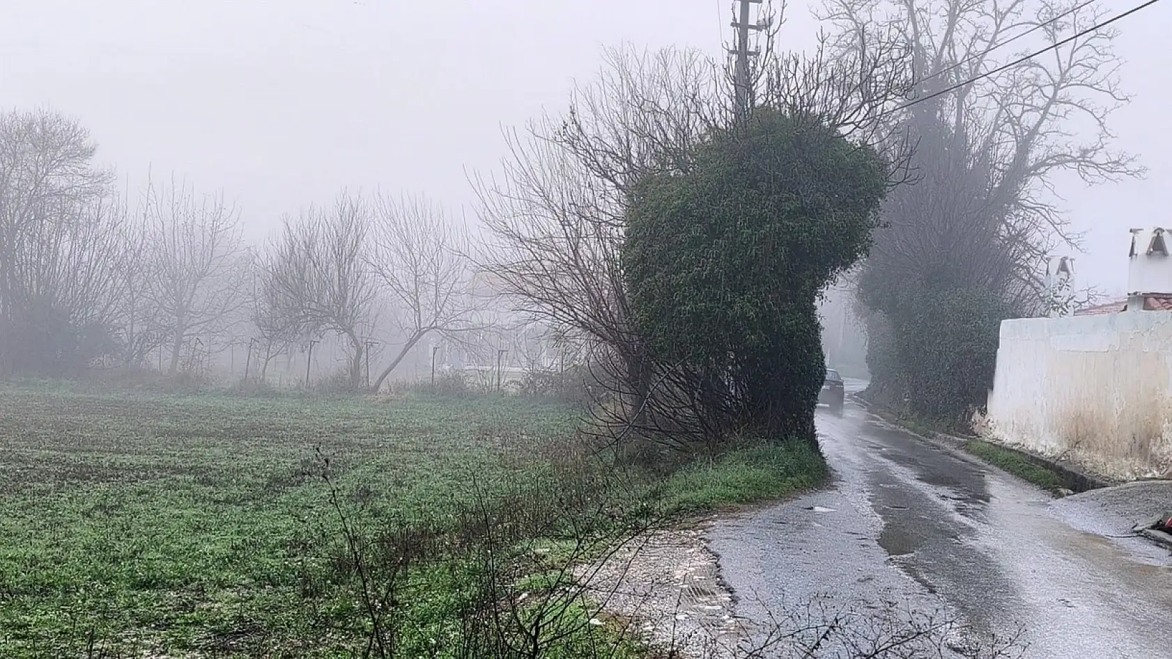 Menteşe Karabağlar yaylasında kartpostallık sabah