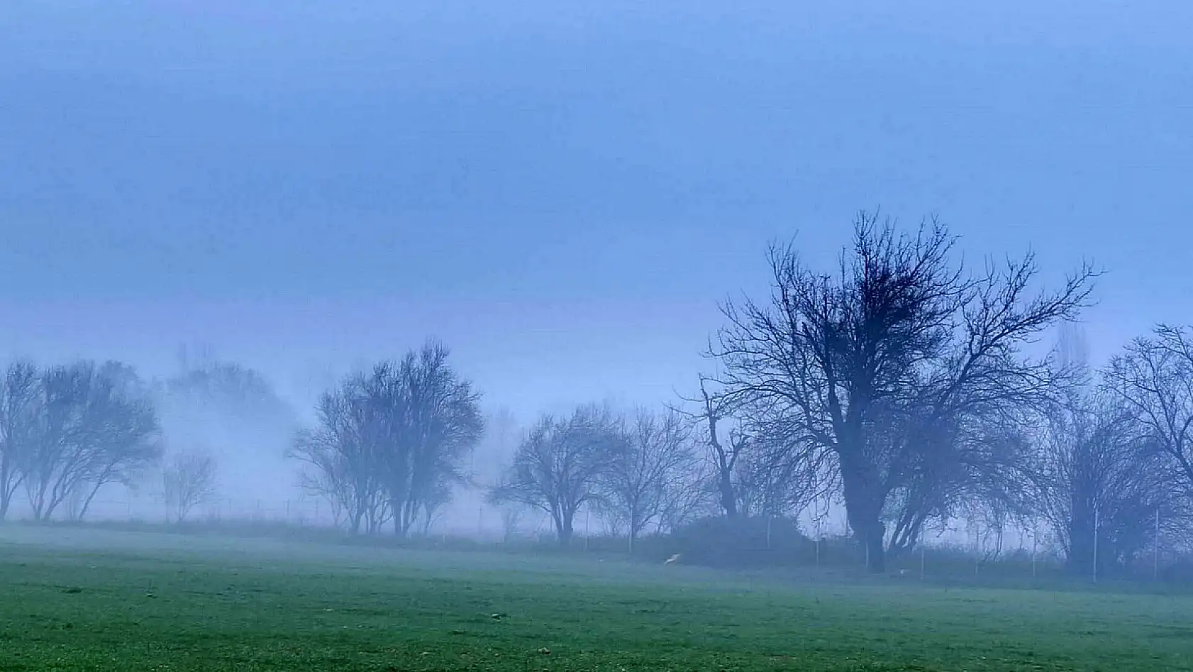 Menteşe Karabağlar yaylasında kartpostallık sabah