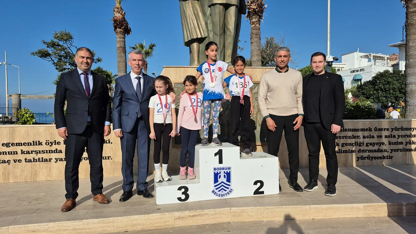 Bodrum'da Büyük Atatürk Koşusu yapıldı