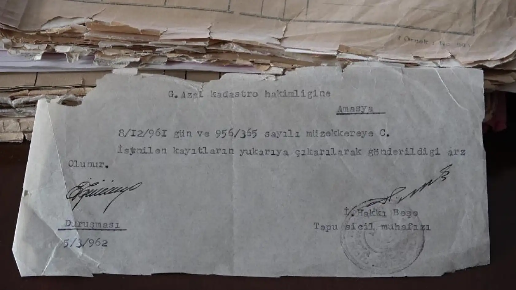 Türkiye'nin en eski kadastro davası 75 yıl sonra sonuçlandı