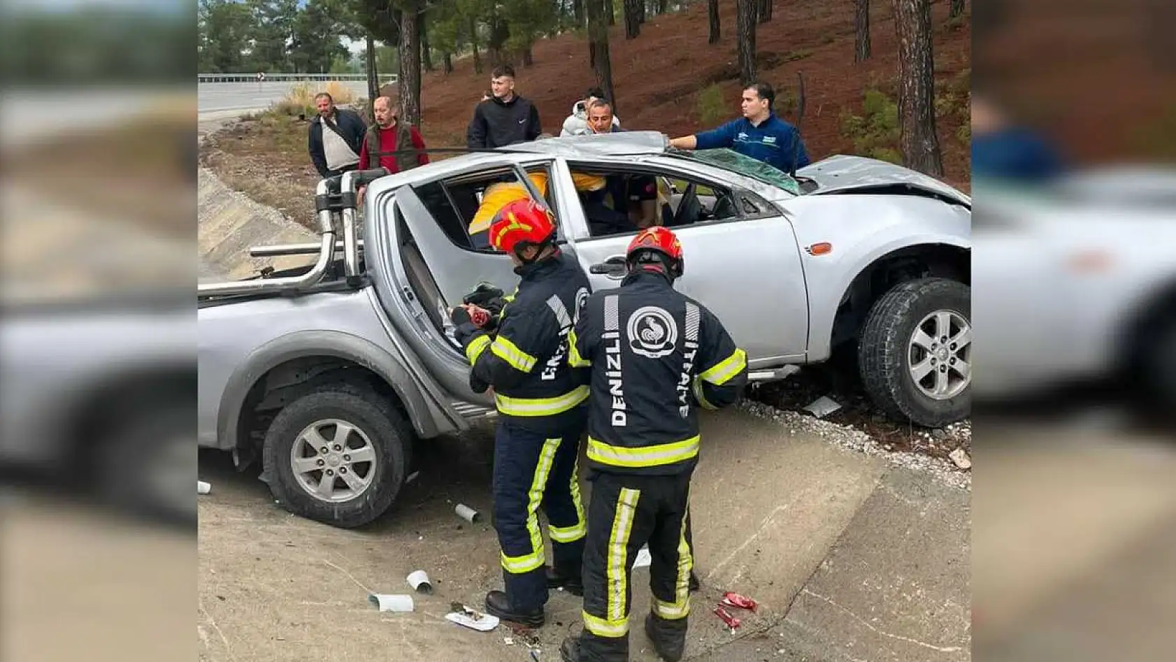 Denizli–Muğla Karayolu'nda Feci Kaza: 1 Ölü, 1 Yaralı
