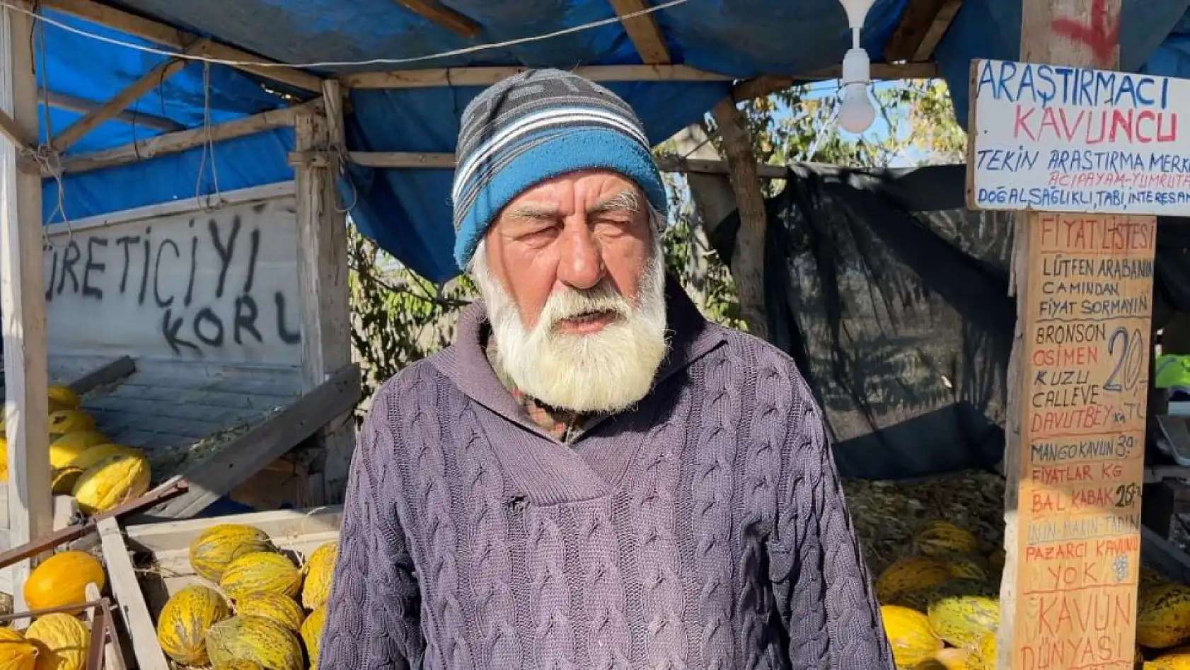 'Araştırmacı kavuncu dede' ata tohumlarını geleceğe taşıyor