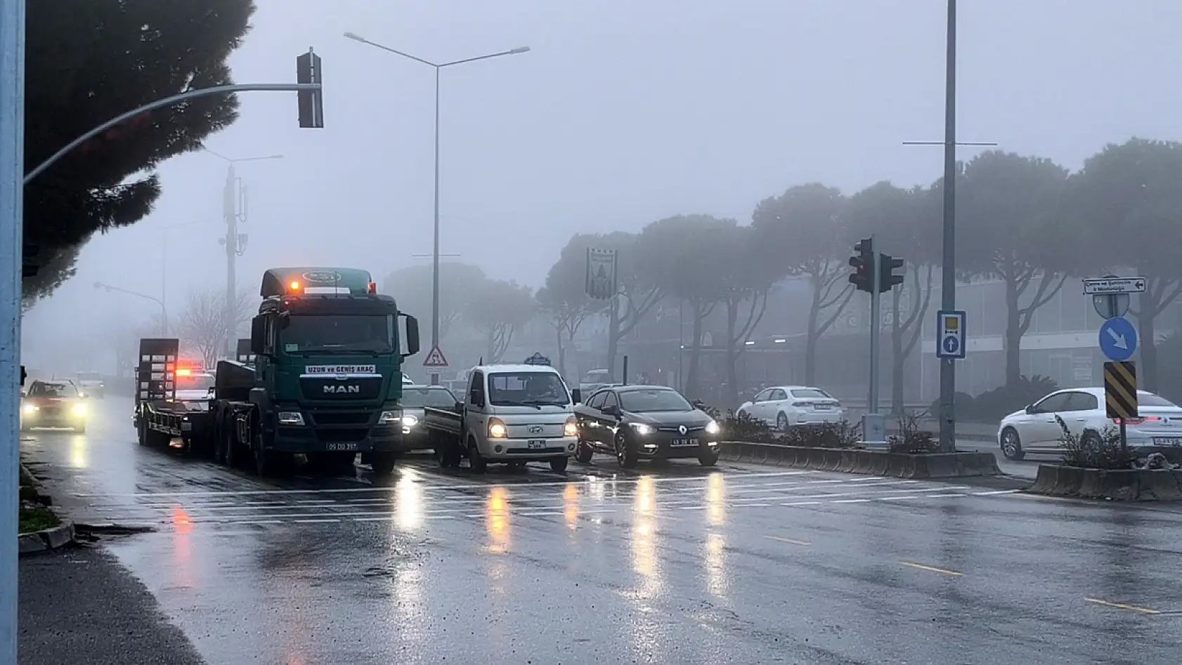 Muğla'da yoğun sis etkili oldu