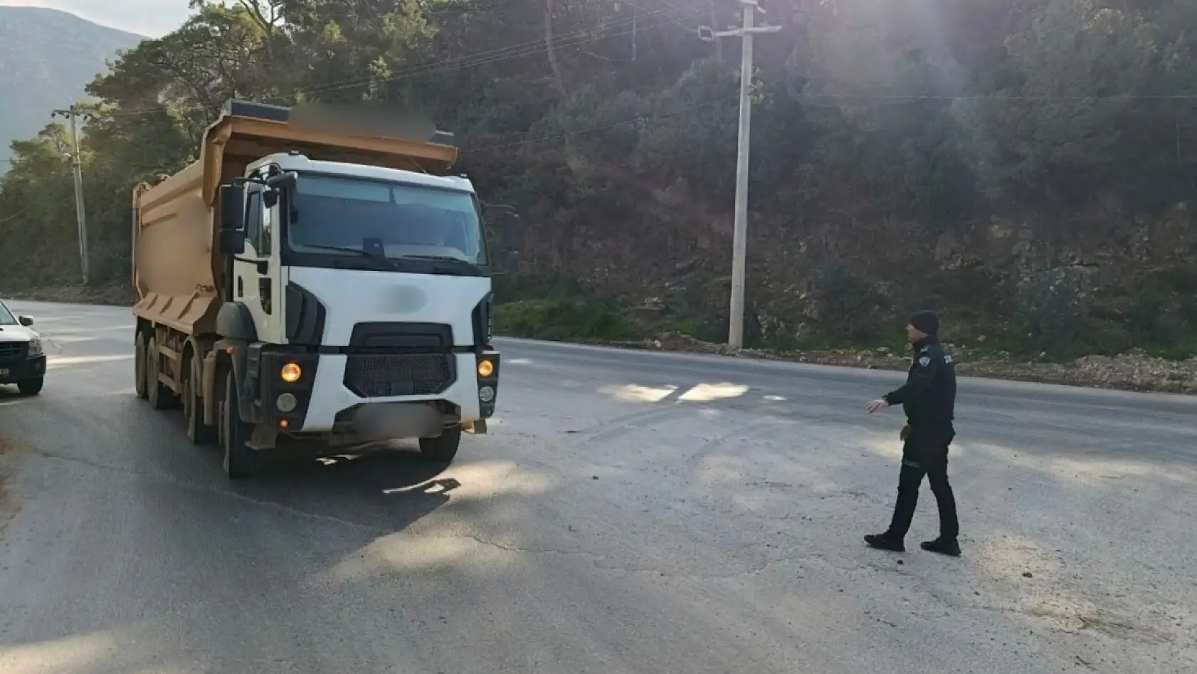 Bodrum'da inşaat atığı dökenlere 418 bin Türk Lirası cezai işlem